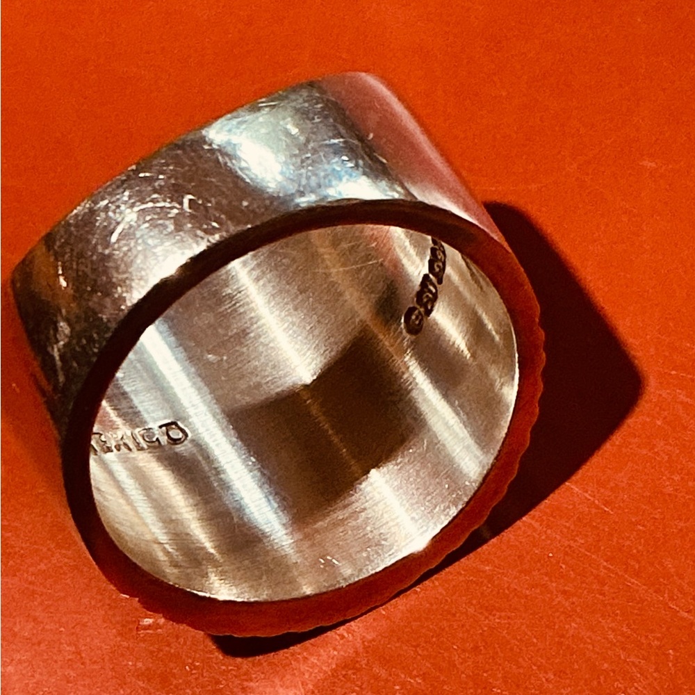 Handcrafted, Sterling Silver Cocktail Ring - Picture 5 of 5